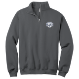 Montclair Blues NuBlend 1/4-Zip Cadet Collar Sweatshirt