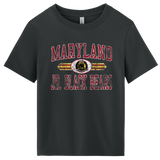 MD Jr. Black Bears Women's 6-Ounce Heavyweight Tee
