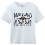 MD Jr. Black Bears Women's 6-Ounce Heavyweight Tee