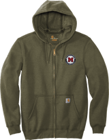 Manalapan Hockey Carhartt Midweight Hooded Zip-Front Sweatshirt