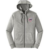 Metro Jr. Jets New Era French Terry Full-Zip Hoodie