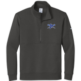 SPF Lacrosse Nike Club Fleece Sleeve Swoosh 1/2-Zip