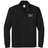 SPF Lacrosse Nike Club Fleece Sleeve Swoosh 1/2-Zip