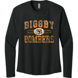 Biggby Bombers Women's Cotton Relaxed Long Sleeve Tee