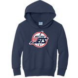 Metro Jr. Jets Youth Core Fleece Pullover Hooded Sweatshirt