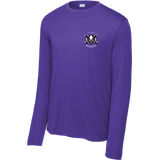 Lady Badgers Youth Long Sleeve PosiCharge Competitor Tee